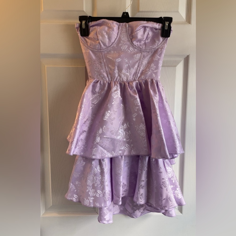 Elegant Lavender Kids Dress